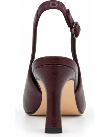 MONTEVITA SLINGBACK HIGH HEELS SANTANDERZA BURGUND BURGUNDY