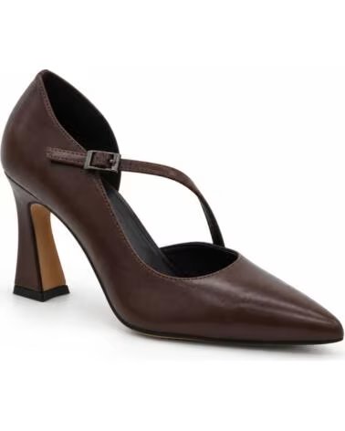 MONTEVITA SEGOVIANA PUMPS BRAUN MIT RIEMEN BROWN