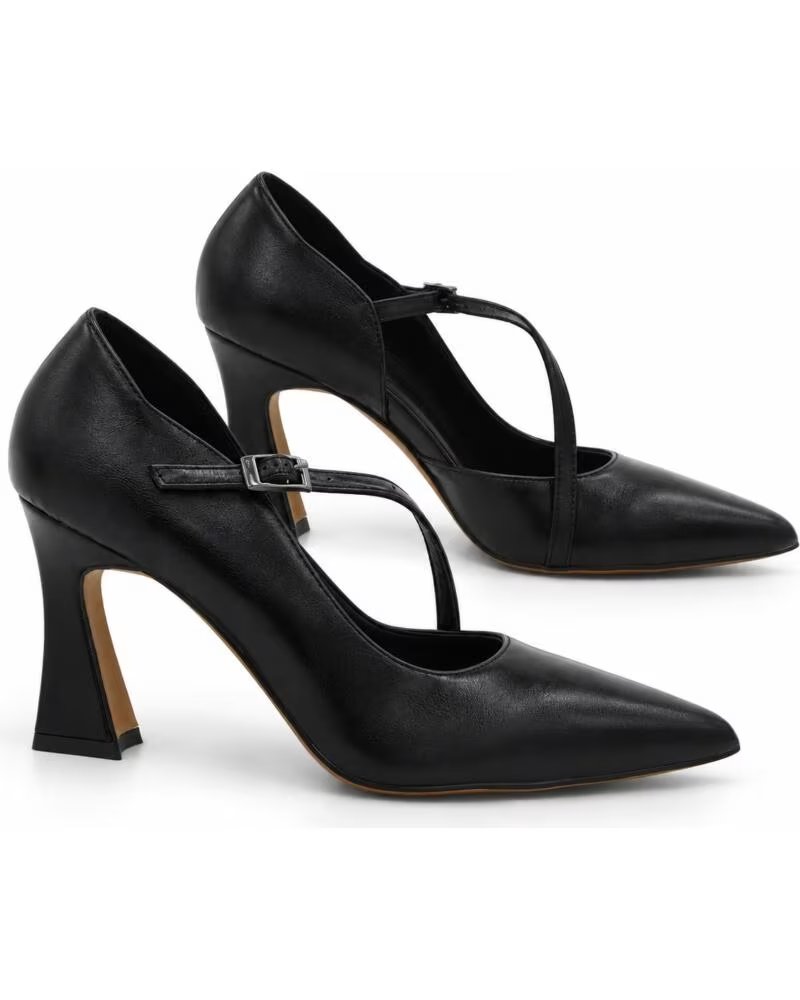 ZAPATOS DE TACÓN MONTEVITA SEGOVIANA EN NEGRO BLACK