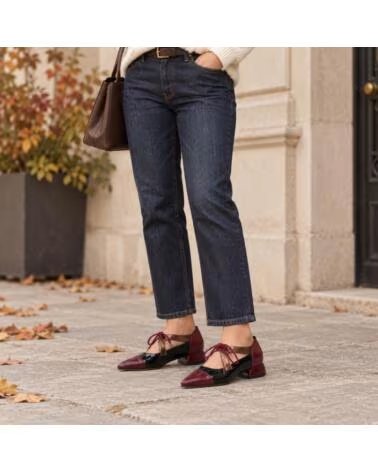 MONTEVITA PUMPS TOLEDONA BURGUNDY