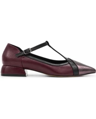 MONTEVITA TRIESTEZA SAPATOS DE SALTO BORDÔ BURGUNDY