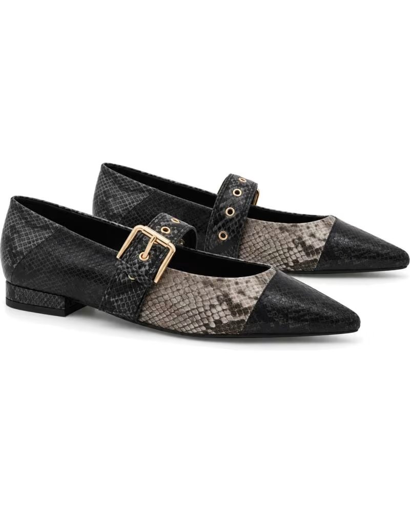 MONTEVITA VERONA BLACK ZAPATOS PLANOS DE MUJER