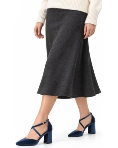 MONTEVITA SCARPE CON TACCO IN VELLUTO BLU BAEZA BLUE