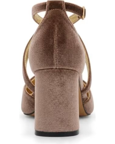 MONTEVITA BAEZA DÉCOLLETÉ IN VELLUTO TAUPE