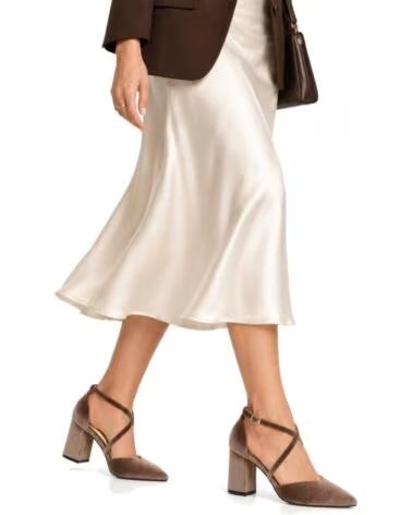 MONTEVITA BAEZA DÉCOLLETÉ IN VELLUTO TAUPE