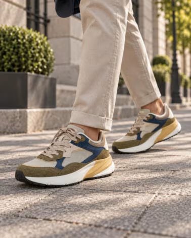 PAREDES DC26164 KAKI SNEAKER