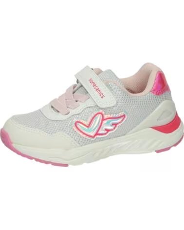 BIOMECANICS 261273-C050 TÉNIS INFANTIS BRANCO E ROSA BLANCO