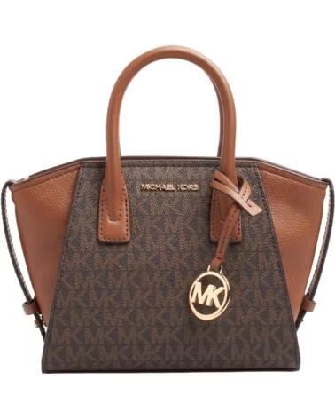 MICHAEL KORS Bolso Mujer Satchel Piel Avril Extrapequeno 35F4G4VC0B MARRóN