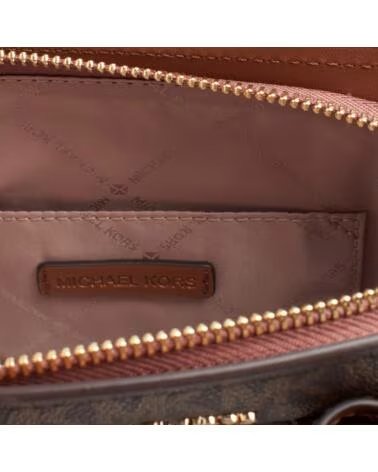 MICHAEL KORS Bolso Mujer Satchel Piel Avril Extrapequeno 35F4G4VC0B MARRóN