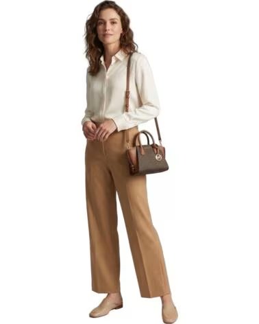 MICHAEL KORS Bolso Mujer Satchel Piel Avril Extrapequeno 35F4G4VC0B MARRóN