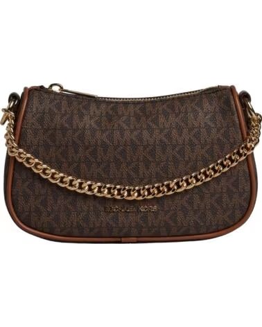 MICHAEL KORS BOLSO MUJER POCHETTE PEQUEÑO CARMELA 35F4G1QC1B MARRÓN