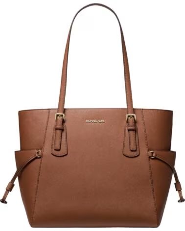 MICHAEL KORS Bolso Mujer Tote Grande Voyager Piel Saffiano 35S5GV6T7L MARRóN