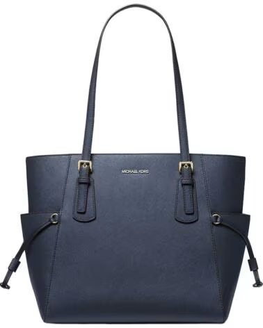 MICHAEL KORS Bolso Mujer Tote Grande Voyager Piel Saffiano 35S5GV6T7L AZUL MARINO