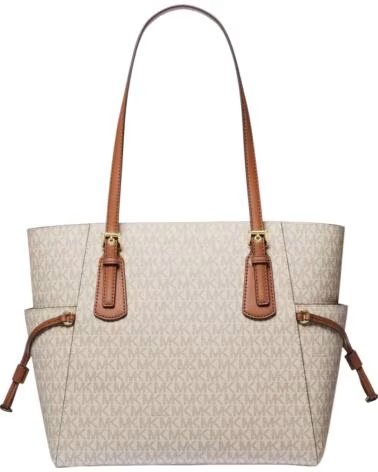 MICHAEL KORS BOLSO MUJER TOTE VOYAGER LARGE SIGNATURE 35T5GV6T9B BEIGE