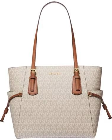 MICHAEL KORS BOLSO MUJER TOTE VOYAGER LARGE SIGNATURE 35T5GV6T9B BEIGE