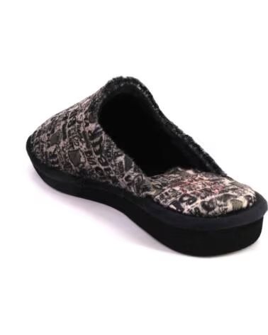BEREVERE 6702 CHINELOS DE CASA PARA HOMEM PRETO NEGRO