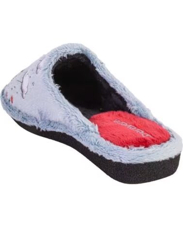 BEREVERE 6505 ZAPATILLAS DE CASA DE MUJER AZUL