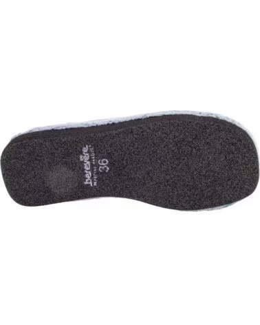 BEREVERE 6505 ZAPATILLAS DE CASA DE MUJER AZUL
