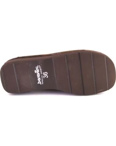 BEREVERE 6529 ZAPATILLAS DE CASA DE MUJER MARRON