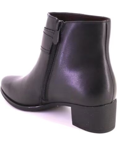 TREINTAS 4619 Botines de mujer negro PIEL NEGRO