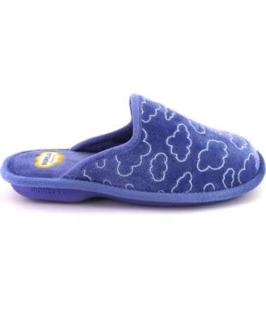 COSDAM 4651 Zapatillas de casa de mujer azul marino AZUL
