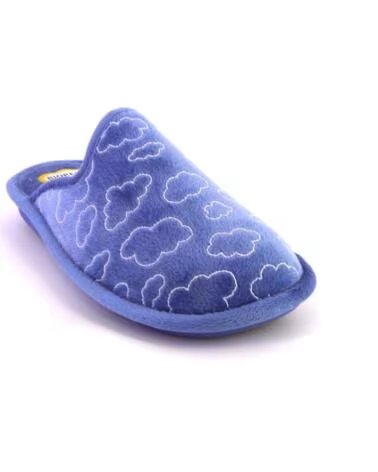 COSDAM 4651 Zapatillas de casa de mujer azul marino AZUL