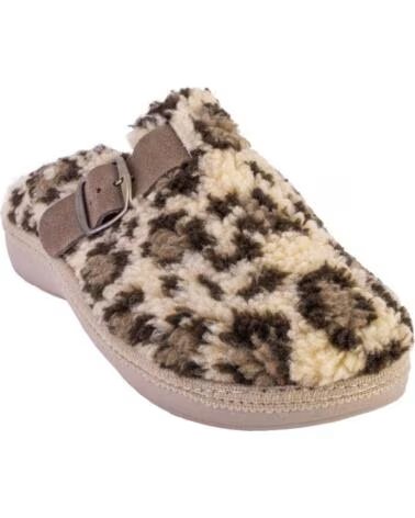 SALVI 29L-000 IRBIS Zapatillas de casa de mujer leopardo LEOPARDO