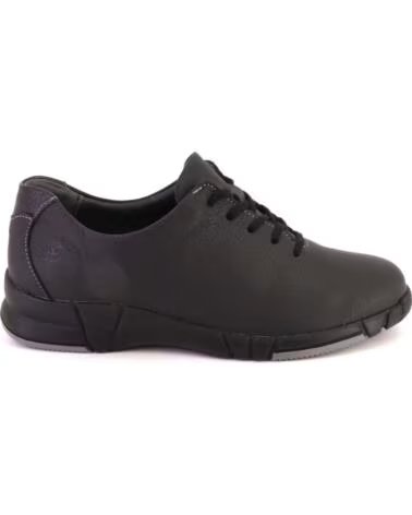 SUAVE 3204-26 ZAPATILLAS CASUAL DE MUJER PIEL NEGRO