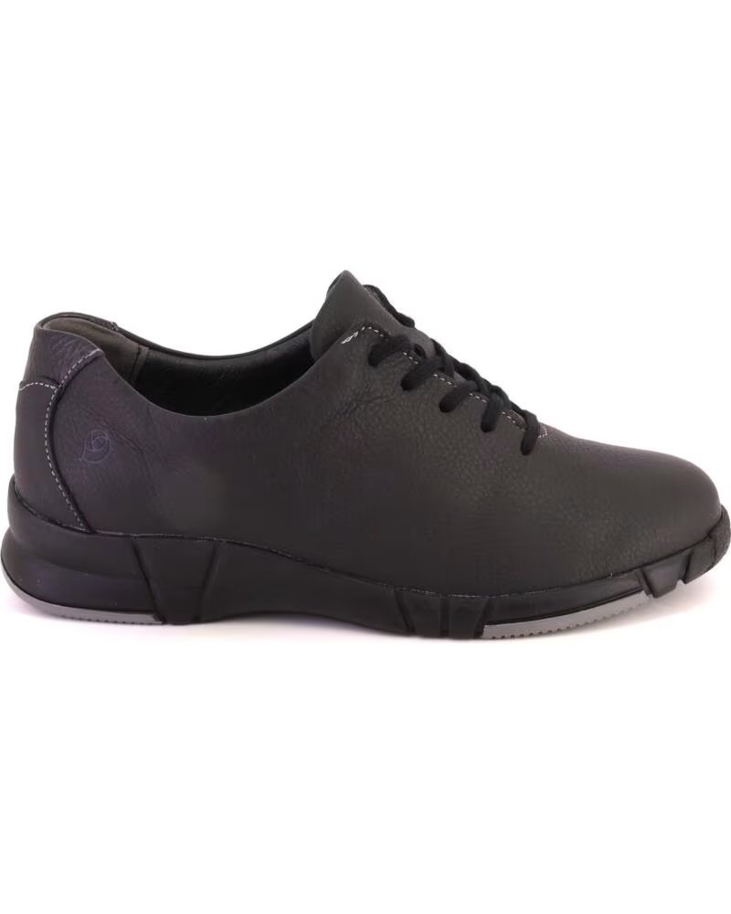 SUAVE 3204-26 ZAPATILLAS CASUAL DE MUJER PIEL NEGRO