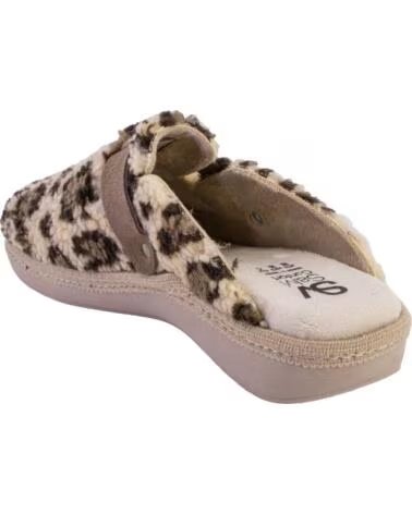 SALVI 29L-000 IRBIS Zapatillas de casa de mujer leopardo LEOPARDO