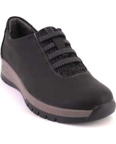 SUAVE 3955-26 Zapatillas casual de mujer negro PIEL NEGRO