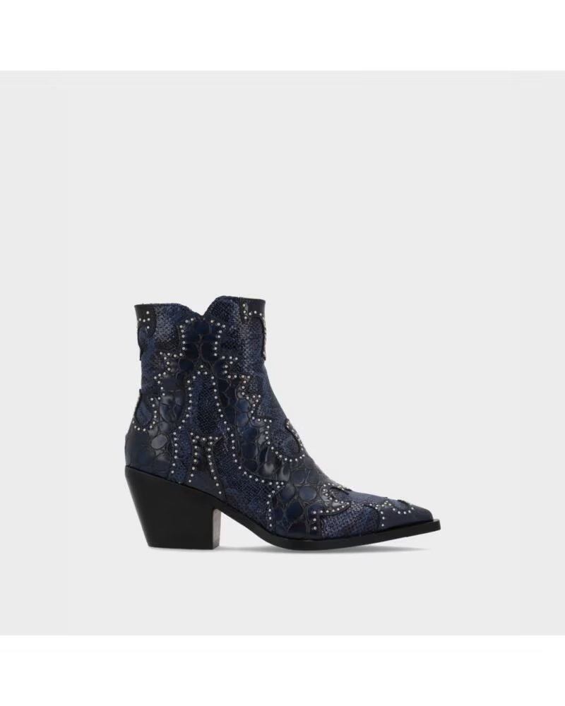 NOA HARMON STIVALETTI DONNA 9098 BLU AZUL
