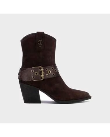 BOTTINES À TALONS POUR FEMME CARMELA 164132 MARRON MARRóN