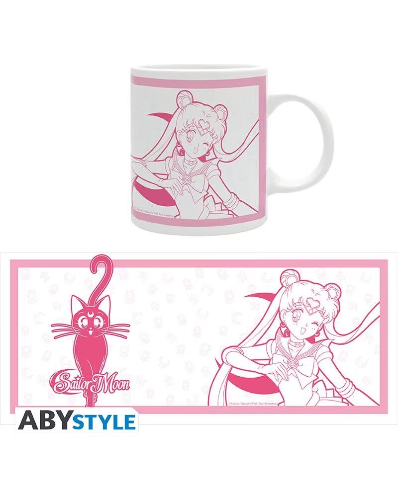 ABYSTYLE Taza sailor moon y luna