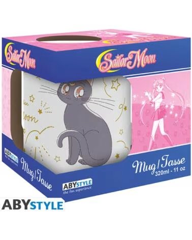 ABYSTYLE Taza sailor moon luna - luna artemis cats