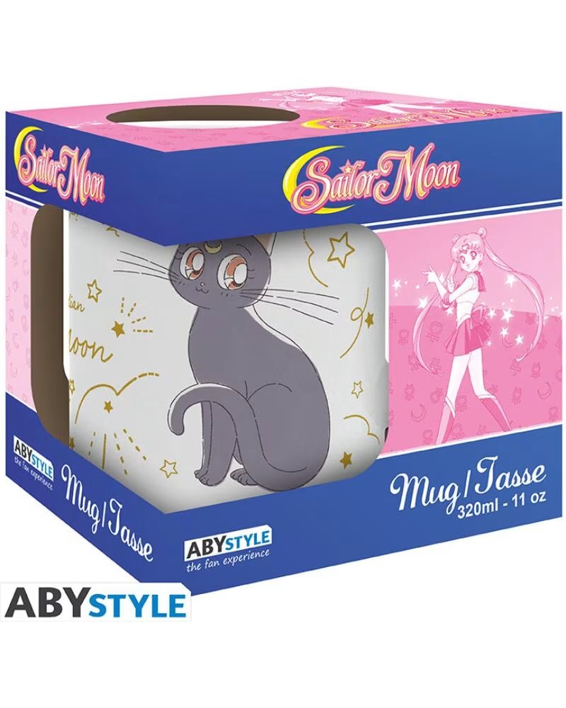 ABYSTYLE Taza sailor moon luna - luna artemis cats