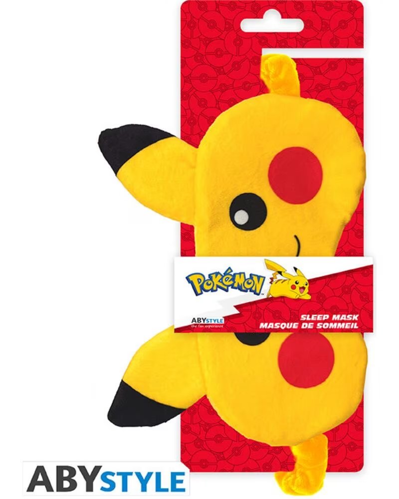 ABYSTYLE Antifaz para dormir pokemon pikachu