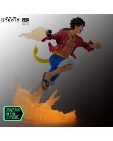 ABYSTYLE FIGURINE ONE PIECE LUFFY GLOW IN THE DARK