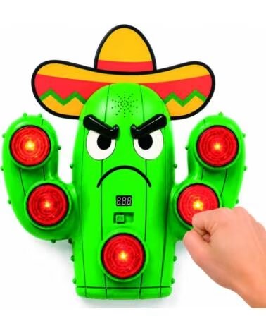 BANDAI PEDRO PINCHO JUEGO DE CACTUS INTERACTIVO CON LUCES