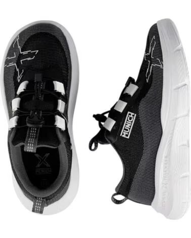 MUNICH ZAPATILLAS TAKAO KID 01 NEGRO