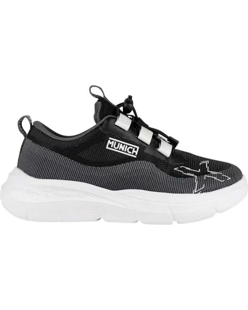MUNICH ZAPATILLAS TAKAO KID 01 NEGRO