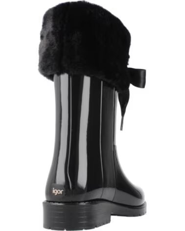 IGOR BOTTES NINA MODELE CAMPERA VERNIS NEGRO