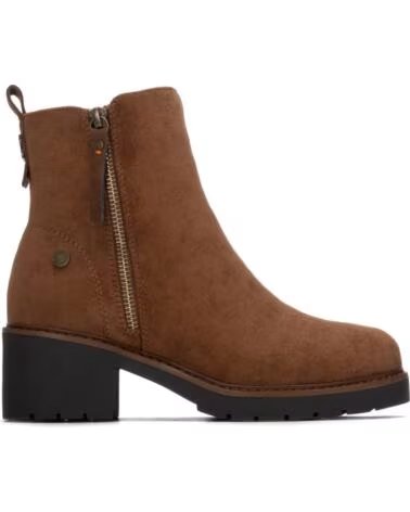 REFRESH BotIn de mujer 176283 Camel MARRóN
