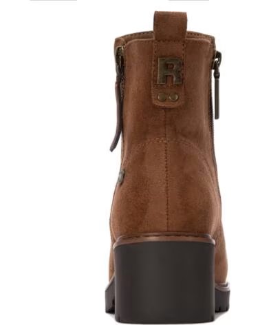 REFRESH BotIn de mujer 176283 Camel MARRóN