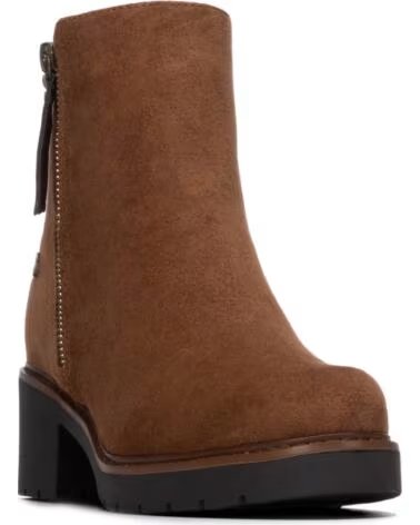REFRESH BotIn de mujer 176283 Camel MARRóN