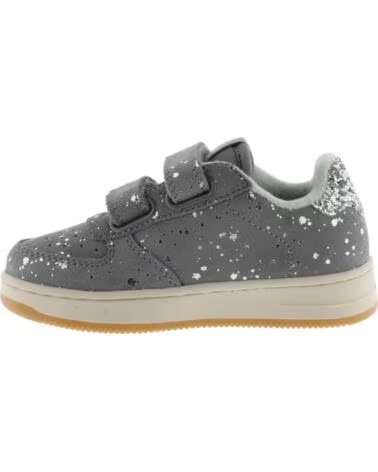 BASKETS FILLE VICTORIA TIEMPO BRIDES CROÛTE FANTAISIE 1124131 ANTHRACITE ANTRACITA