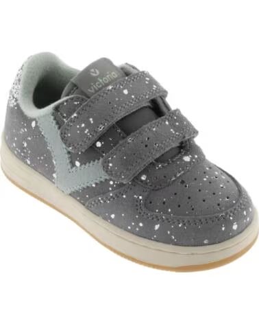 BASKETS FILLE VICTORIA TIEMPO BRIDES CROÛTE FANTAISIE 1124131 ANTHRACITE ANTRACITA