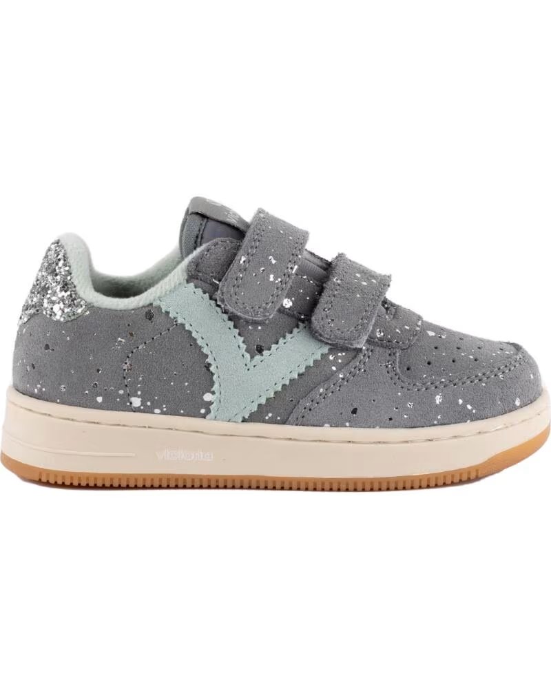 BASKETS FILLE VICTORIA TIEMPO BRIDES CROÛTE FANTAISIE 1124131 ANTHRACITE ANTRACITA