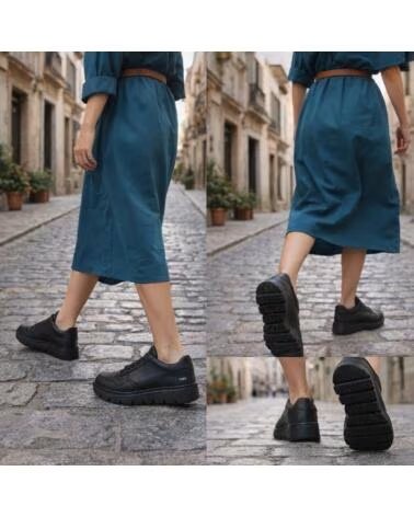 PANCHIC ZAPATILLAS P05 PIEL NEGRO
