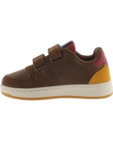 VICTORIA KINDER SNEAKER TIEMPO RIEMEN VELOURSLEDER BUNT 1124132 BRAUN MARRON